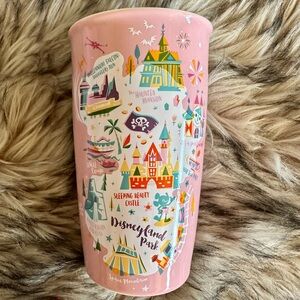 Starbucks Disneyland Park Pink Tumbler